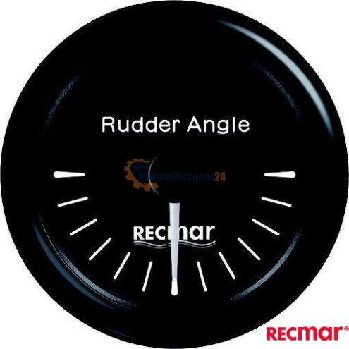 Rudder angle 0/190º R-L black