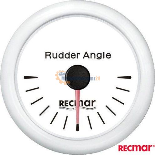 Rudder angle 0/190º R-L White