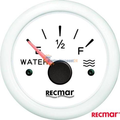 Waterpeil Europees 0-190º Wit