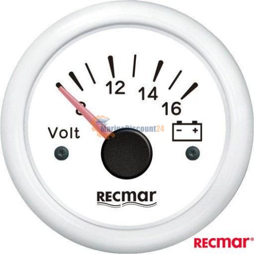 Voltmeter 8-16 Wit