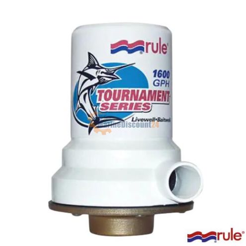 Live Fish Pump 1600 12 Lw Bronze Base