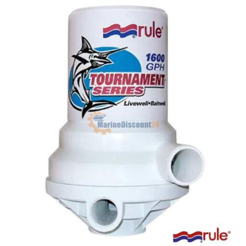 Live Fish Pump 1600 12 Lw Bronze Base