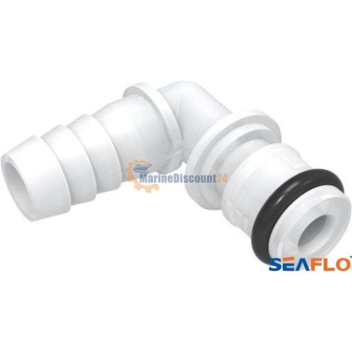 Angle connector with O-ring 5/8" 1/2" plug
