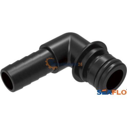 Angle connector without O-ring 3/4" 1/2" plug