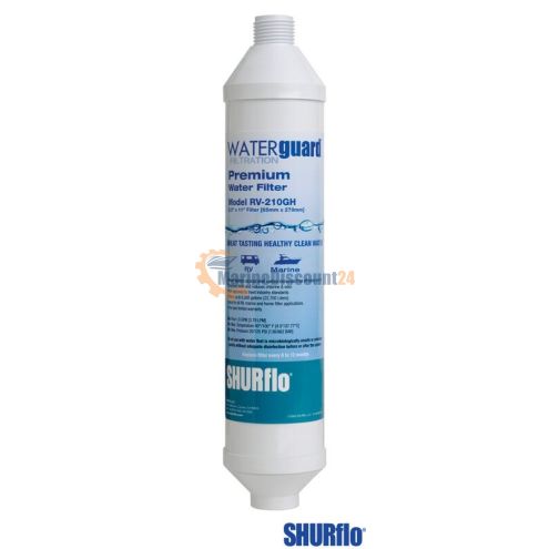Filtro acqua in linea raccordo da 1/2"