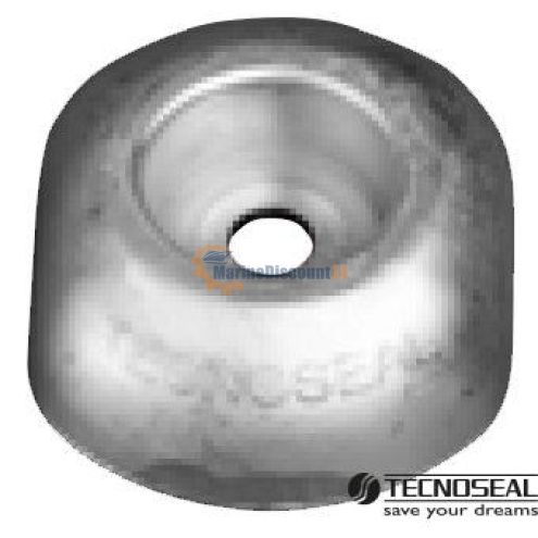Ánodo individual para timón 110 mm Reino Unido