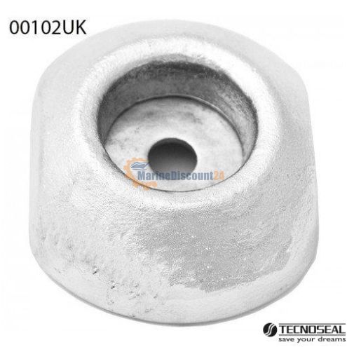 Ánodo individual para timón de 145 mm (Reino Unido)