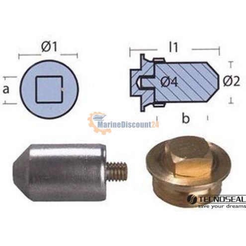 Varilla para radiador Volvo con grifo 00716T