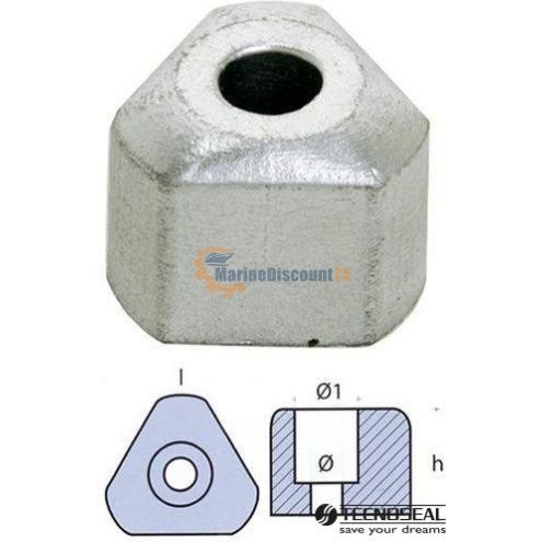 Tuerca de hélice Gori diámetro mm 01021