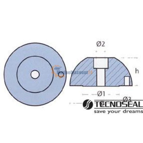 Tuerca de hélice J-Prop 01031