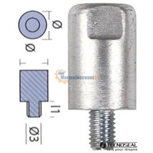 Varilla para Yanmar Diámetro 20 8X1,25