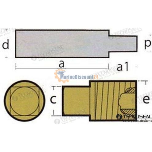 Anode cooling G.M. C/Tap 02002T