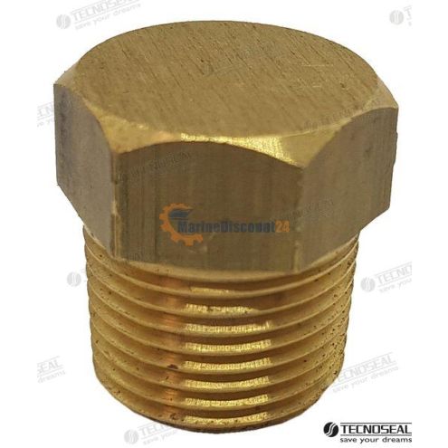 Tapón de latón para ánodo Onan 02031TP