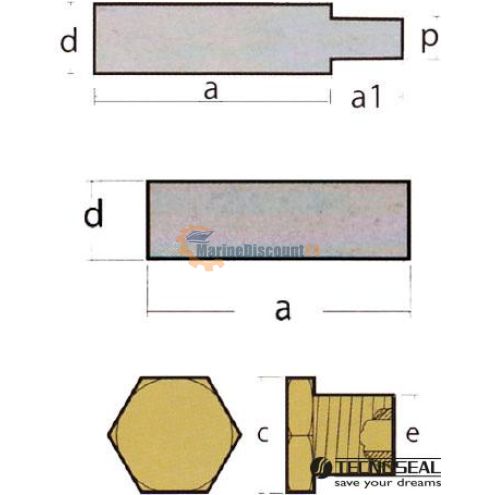 Anode Ford Mit Anschluss 02070T