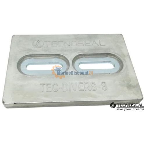 Anodo Placa zinco 152X102X13Mm Minidivers